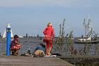 Fotograaf Jan Tijsma - Slotermeer kijken naar skutsjesilen